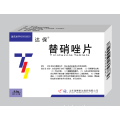 Tableta de tinidazol para tricomoniasis giardiasis amebiasis